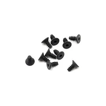 Šroub SWORKz ocelový Imbusový samořezný šroub s zápustnou hlavou, M2,6x6mm, 10 ks. - expresní doprava