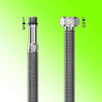 Praní a péče o prádlo Merabell CLASSIC Bateriová hadička M10x1" dlouhý - G3/8" - 50 cm