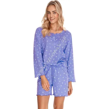 Dámské pyžamo TARO Dámské pyžamo Silvia2779 Barva: zz21-fialovomodrá, Velikost: XL