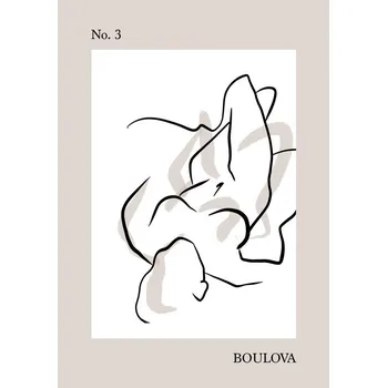 Plakát Plakát, Obraz - Gentle body no.3, Veronika Boulová
