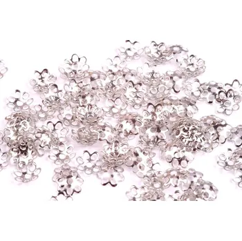 Korálek Kaplík platina 6mm