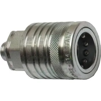 Příslušenství ke kompresoru TS Rychlospojka kuličková M26X1,5 18L BG 3, ISO12,5 250 bar, ISO 7241-A, DIN2353