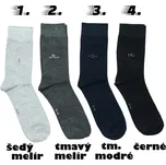 PÁNSKÉ BAMBUSOVÉ PONOŽKY Aura.Via FF1568 (Pánské klasické ponožky z bambusu)