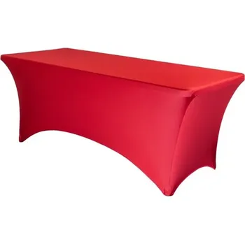 Napínací potah Elastický potah PRO na stůl 183 x 76 cm s gramáží 300 g/m2 Barva: vínová