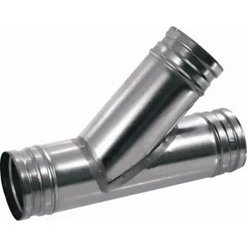 Hubice k vysavači TS Odbočka jednoduchá 45° 125 - Vsuvka pro spojování potrubí hadic a jejího rozdvojení