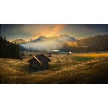 Plakát Plakát, Obraz - Bavarian morning, Krzysztof Browko