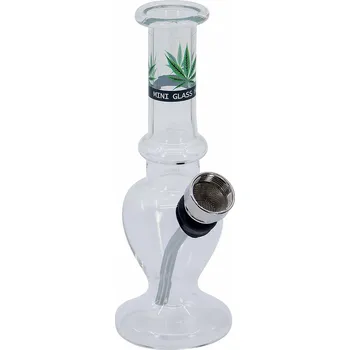Dýmka Remo 67378 Skleněný bong 12cm
