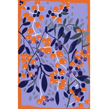 Plakát Plakát, Obraz - Blue And Orange Berries, Treechild
