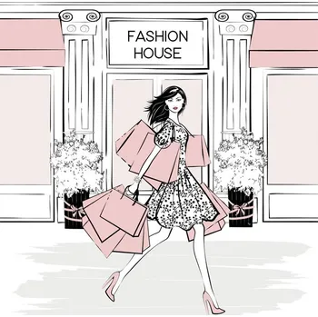 Plakát Plakát, Obraz - Fashion House, Martina Pavlova