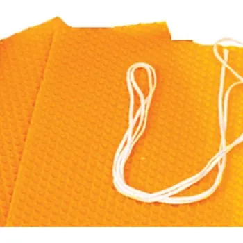 Výroba svíčky Pláty na výrobu svíček 13x17 cm včelí vosk - sada velká 4 ks