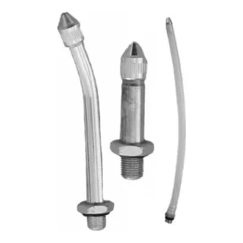 Spoj pro mazací stříkačky hadička PVC - 300 mm (hrotitá spojka)