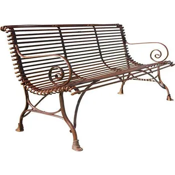 Zahradní lavice Kovová lavice Arras B3 Barva: Nic, Galvanizace: Nic