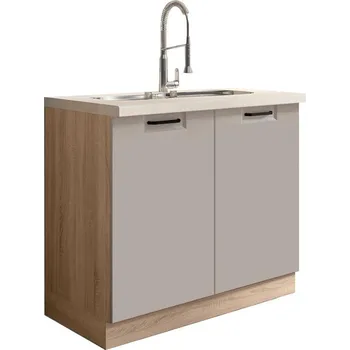 Kuchyňská skříňka Kuchyňská Skříňka Favorit 13D Sonoma/Latte