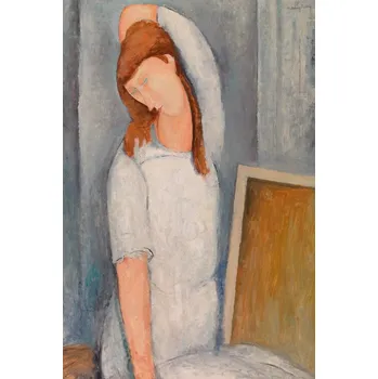 Plakát Plakát, Obraz - Jeanne Hébuterne, Posed Portrait, Amedeo Modigliani
