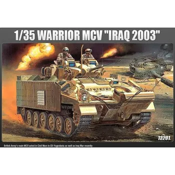 Plastikový model Academy Model Kit military 13201 - WARRIOR MCV "IRAQ 2003" (1:35) - expresní doprava