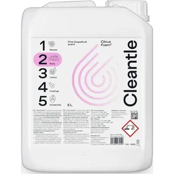 Autokosmetika CLEANTLE CITRUS FOAM 5L PINK GRAPEFRUIT