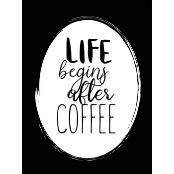 Plakát Plakát, Obraz - After coffee, Martina Pavlova