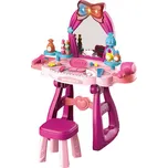 Baby Mix Dětský toaletní stolek s židlí růžová