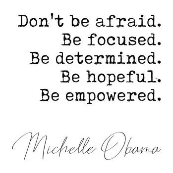 Plakát Plakát, Obraz - Quote Michelle Obama, Finlay & Noa