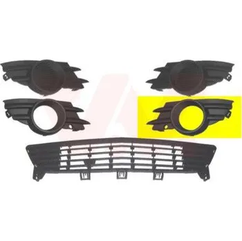 Nárazník Větrací mřížka, nárazník VAN WEZEL 3782593