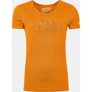 Dámské tričko Ortovox 150 Cool Vintage Badge Ts W Barva: autumn leaves, Velikost: XL