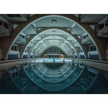 Plakát Plakát, Obraz - Swimming night, Renate Reichert