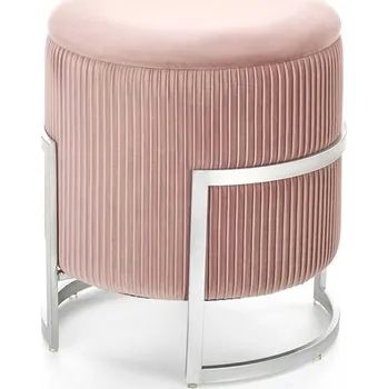 Taburet HALMAR CRICKET taburet světle růžový