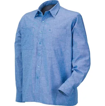 Pánská košile Industrial Starter Košile Siena s dlouhým rukávem Barva: Modrá, Velikost: M 08160-M