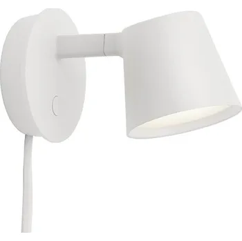 Nástěnné svítidlo Nástěnná lampa Muuto Tip Wall Lamp bílá