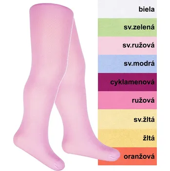 WOLA Bavlněné punčošky Niunki Barva: žltá, Velikost: 62-74