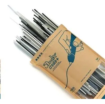 Počítačové příslušenství 3Doodler náplň PLA pro 3D pero Create+ 250ks - černá, šedá, bílá, průhledná, modrá