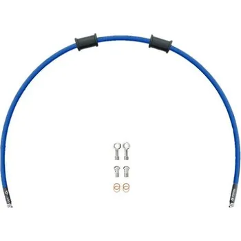 Venhill Hadice spojky Venhill POWERHOSEPLUS KAW-11010C-SB (1 hadice v sadě) Solid blue hoses, chrome fittings