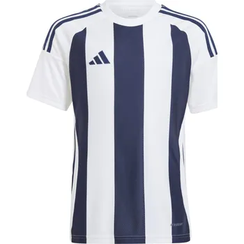 Chlapecké tričko Dětské Tričko s krátkým rukávem ADIDAS STRIPED 24 JSYY IW2140 – Bílá 152