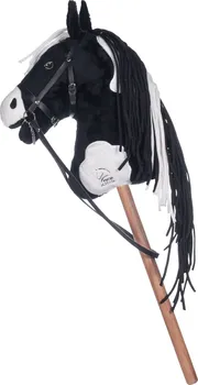 Plyšová hračka HKM Hobby Horse plyšový kůň s uzdou 80 cm
