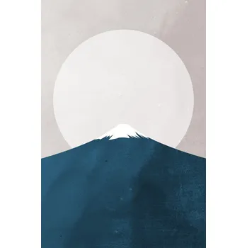 Plakát Plakát, Obraz - Himalaya, Kubistika