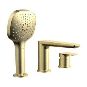 Vodovodní baterie Excellent Clever 2.0 vanová baterie na vanu zlatá AREX.4134GB