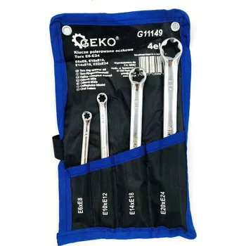 Klíč Sada klíčů TORX, 4ks, E6-E24