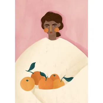 Plakát Plakát, Obraz - The Woman With the Oranges, Bea Muller