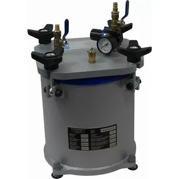 Vakuové čerpadlo TLAKOVÁ KOMORA 8,0L, OCEL PRÁŠKOVANÁ