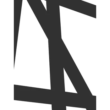 Plakát Plakát, Obraz - black lines on white 4, Finlay & Noa