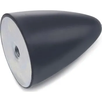 Silentblok nápravy ELESA+GANTER Silentblok DVA.7-50-61-SST-M8-55