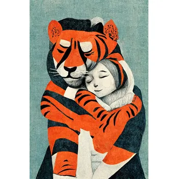 Plakát Plakát, Obraz - My Tiger And Me, Treechild