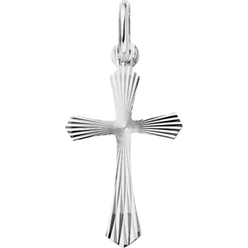 Přívěsek Bealio Zlatý přívěsek KŘÍŽ 22 mm 04-00010-0005