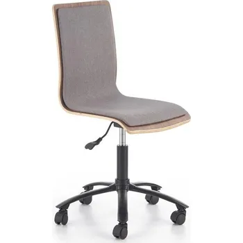 Nábytek PEGAS s.r.o. Dětská židle JACK /ořech+šedá