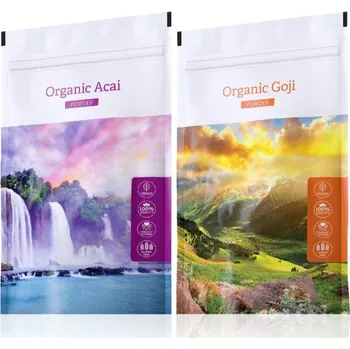 Přírodní produkt Energy Acai Pure powder 100 g + Organic Goji powder 100 g