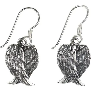 Náušnice Oriental stříbrné visací náušnice Křídla