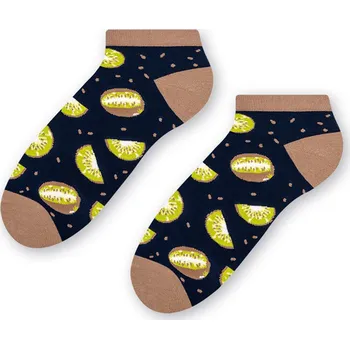 Dámské ponožky Ponožky Steven 114-065 Barva: Modrá - tmavě, Velikost: 35-37