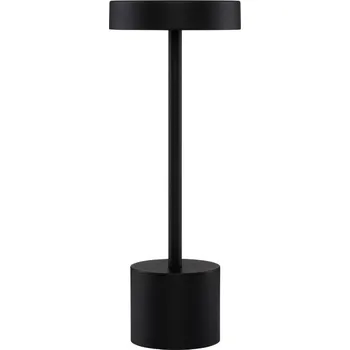 Venkovní osvětlení Černá kovová zahradní stolní LED lampa Nova Luce Fumo