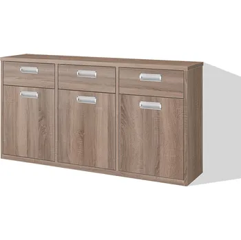 Komoda Nabytekmorava Zásuvková komoda Beta HIT 6 barva lamina: Dub sonoma tmavý