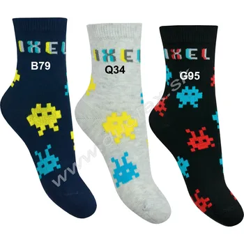 WOLA Dětské ponožky w34.p01-vz.164 Barva: B79, Velikost: 30-32(20-21)